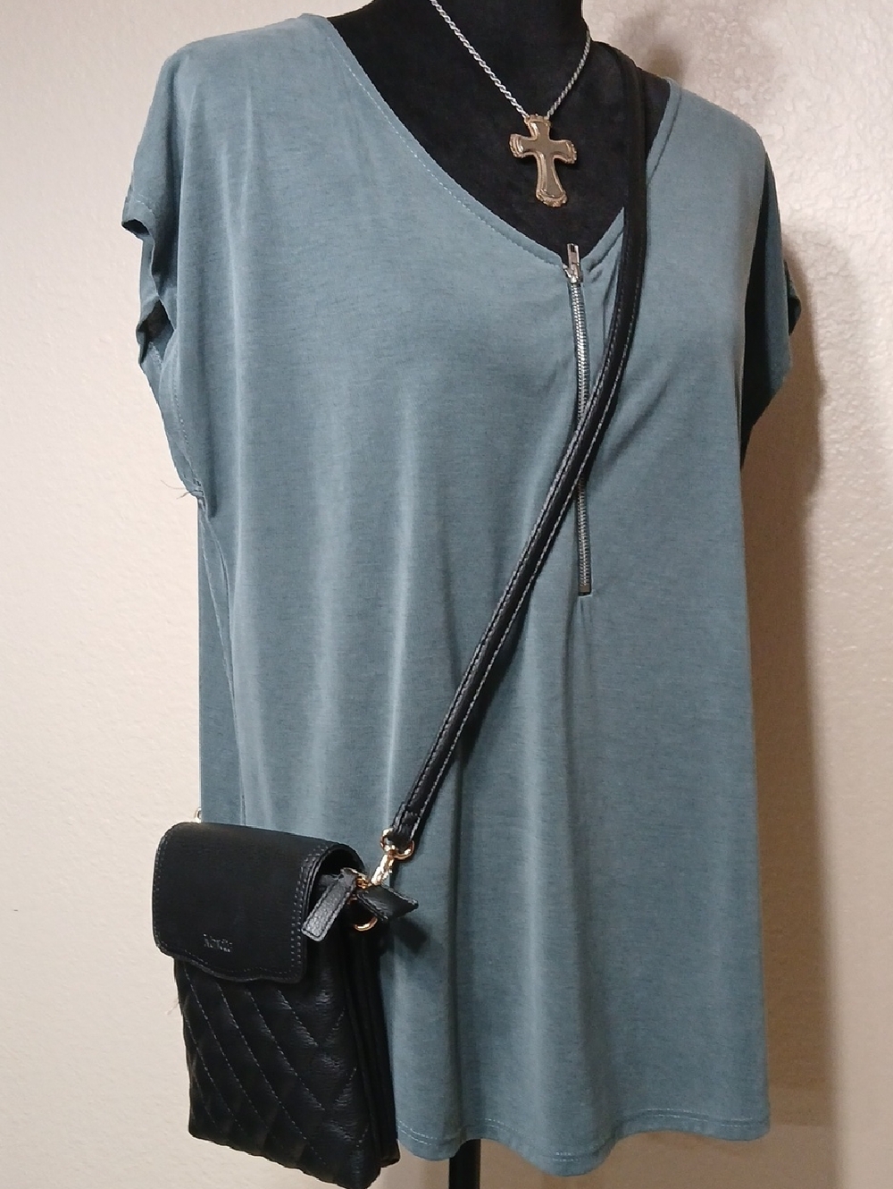 Quilted Crossbody Bag